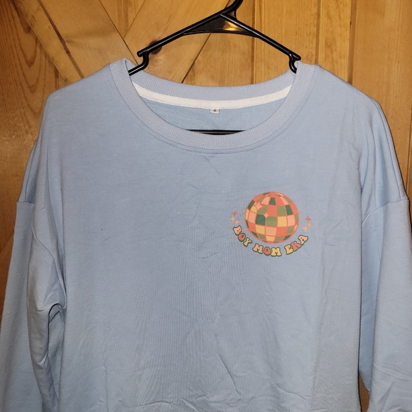 In My Boy Mom Era Crew Neck Womens Size Small Nwot - Picture 1 of 8